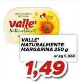 MA Supermercati Valle' Naturalmente Margarina offerta