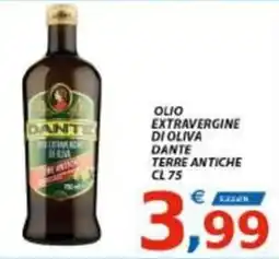 Vivo Supermercati Olio extravergine di oliva Dante Terre Antiche offerta