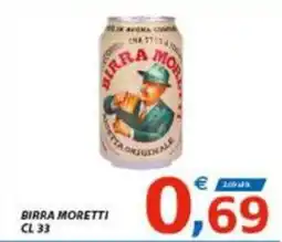 Vivo Supermercati Birra Moretti offerta
