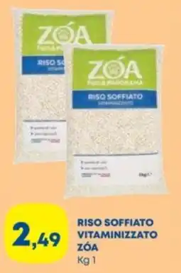 Panorama Riso soffiato vitaminizzato Zóa offerta