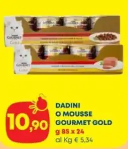 Panorama Dadini o mousse gourmet gold offerta