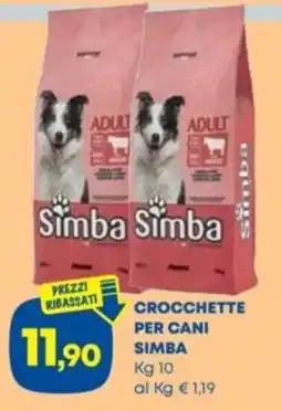 Panorama Crocchette per cani Simba offerta