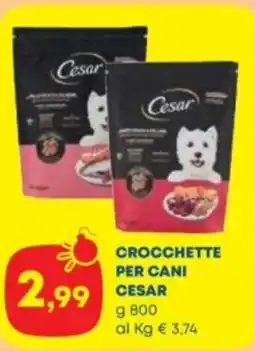 Panorama Crocchette per cani Cesar offerta