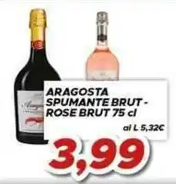 MA Supermercati Aragosta spumante brut - rose brut offerta
