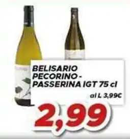 MA Supermercati Belisario Pecorino-Passerina IGT offerta