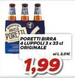 MA Supermercati Poretti birra offerta