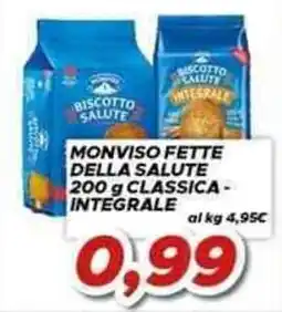 MA Supermercati Monviso fette della salute classica - integrale offerta