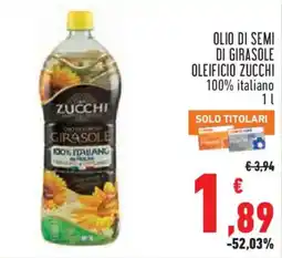 Conad City Olio di semi di girasole Zucchi offerta