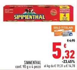 Conad City Simmenthal offerta