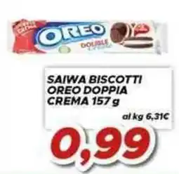MA Supermercati Saiwa biscotti Oreo doppia crema offerta
