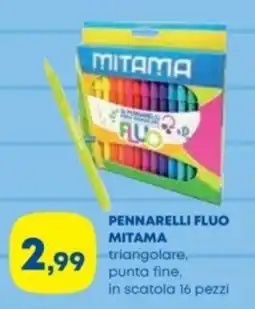Panorama Pennarelli fluo mitama offerta