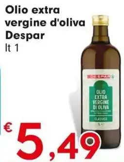 DeSpar Express Olio extra vergine d'oliva Despar offerta
