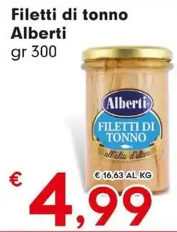 DeSpar Express Filetti di tonno Alberti offerta
