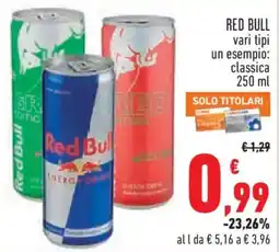 Conad City Red Bull offerta