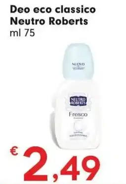 DeSpar Express Deo eco classico Neutro Roberts offerta