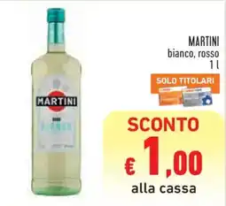 Conad City Martini bianco, rosso offerta