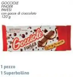 Conad City Gocciole Finger offerta