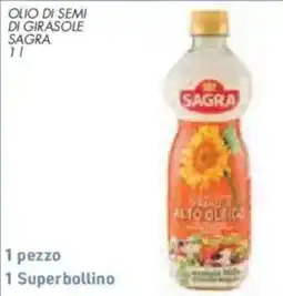 Conad City Olio di semi di girasole Sagra offerta