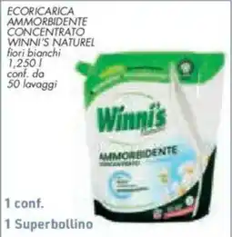 Conad City Ecoricarica ammorbidente concentrato winni's naturel offerta