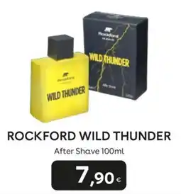 Idea bellezza Rockford Wild Thunder After Shave offerta