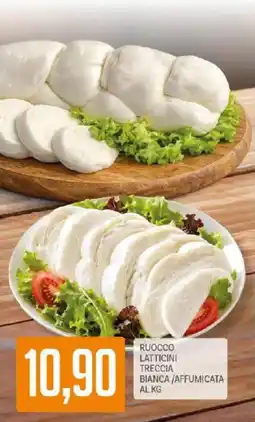 Supermercati Piccolo Ruocco latticini treccia bianca/affumicata offerta