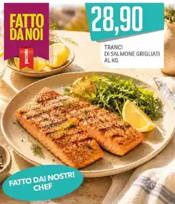 Supermercati Piccolo Tranci di salmone grigliati offerta