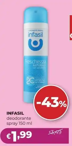La Saponeria Infasil deodorante spray offerta