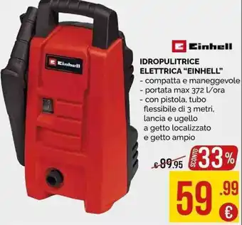 Idropulitrice elettrica Einhell