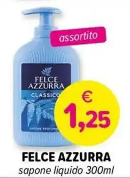 Il Tulipano Felce Azzurra sapone liquido offerta