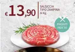 SpeSì Salsiccia tipo zampina offerta