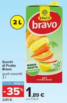 Carrefour Iper Succhi di Frutta Bravo offerta