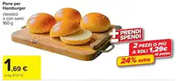 Carrefour Iper Pane per Hamburger classico offerta
