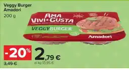 Carrefour Iper Veggy Burger Amadori offerta