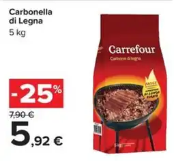 Carrefour Iper Carbone di legna offerta