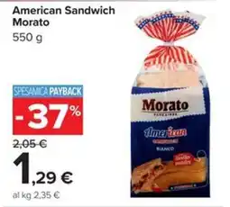 Carrefour Iper American Sandwich Morato offerta