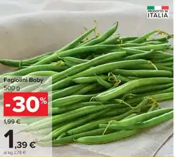 Carrefour Iper Fagiolini Boby offerta