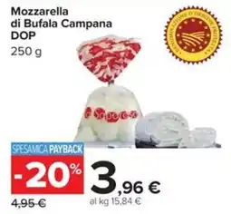 Carrefour Iper Mozzarella di Bufala Campana DOP offerta