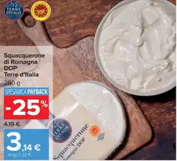 Carrefour Iper Squacquerone di Romagna DOP Terre d'Italia offerta