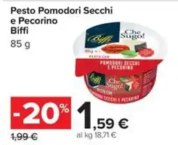 Carrefour Iper Pesto Pomodori Secchi e Pecorino Biffi offerta