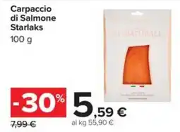 Carrefour Iper Carpaccio di Salmone Starlaks offerta
