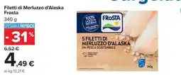 Carrefour Iper Filetti di Merluzzo d'Alaska Frosta offerta