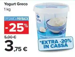 Carrefour Iper Yogurt Greco offerta