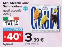 Carrefour Iper Mini Stecchi Gruvi Sammontana offerta
