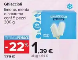 Carrefour Iper Ghiaccioli Carrefour Classic offerta