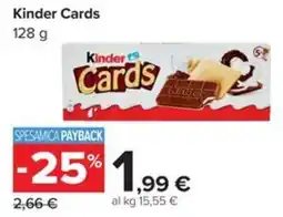 Carrefour Iper Kinder Cards offerta