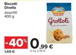 Carrefour Iper Biscotti Divella offerta