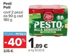 Carrefour Iper Pesto Polli offerta