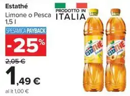 Carrefour Iper Estathe Limone o Pesca offerta