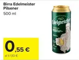 Carrefour Iper Birra Edelmeister Pilsener offerta