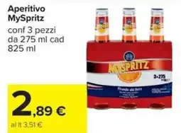 Carrefour Iper Aperitivo MySpritz offerta